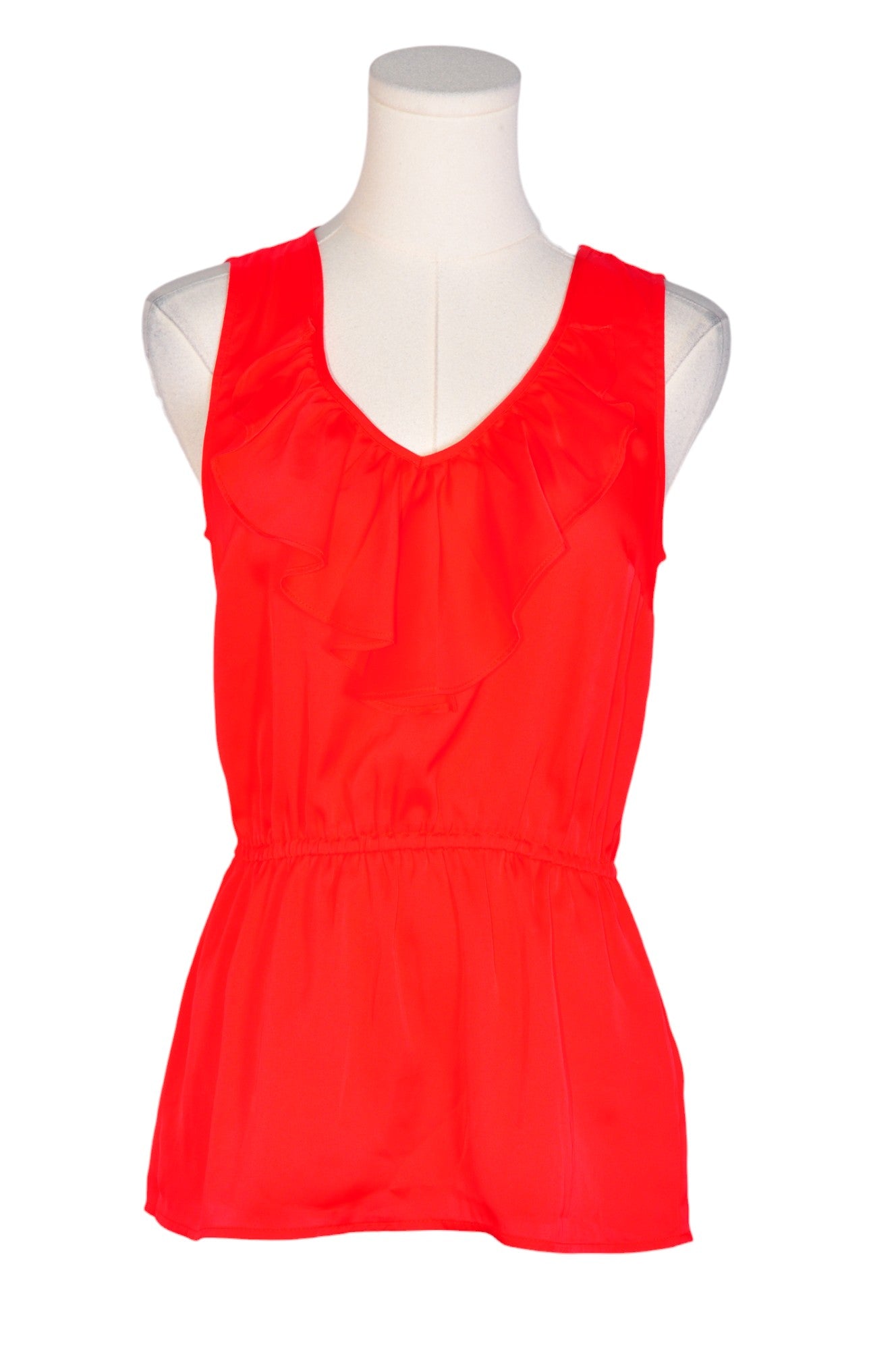 Stylish JACOB Women's Red Regular Fit Blouse - Size XS
