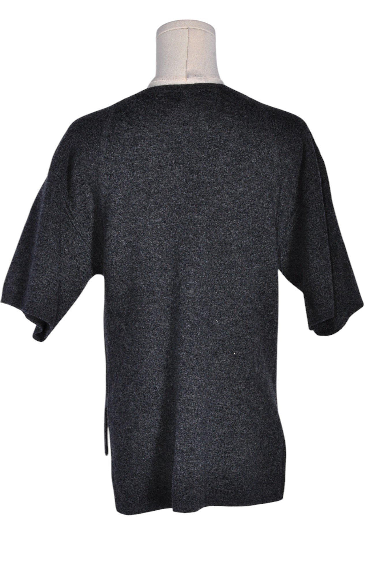 BR Women's Gray Regular Fit Blouse - Size M