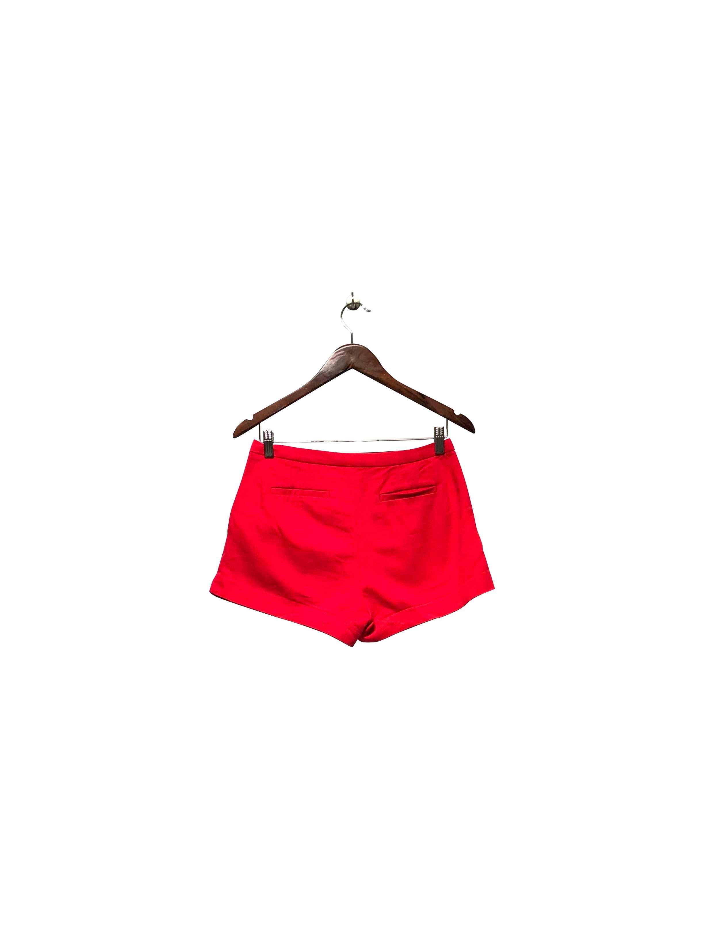 J. CREW Stylish Regular Fit Red Pant Shorts - Size 2
