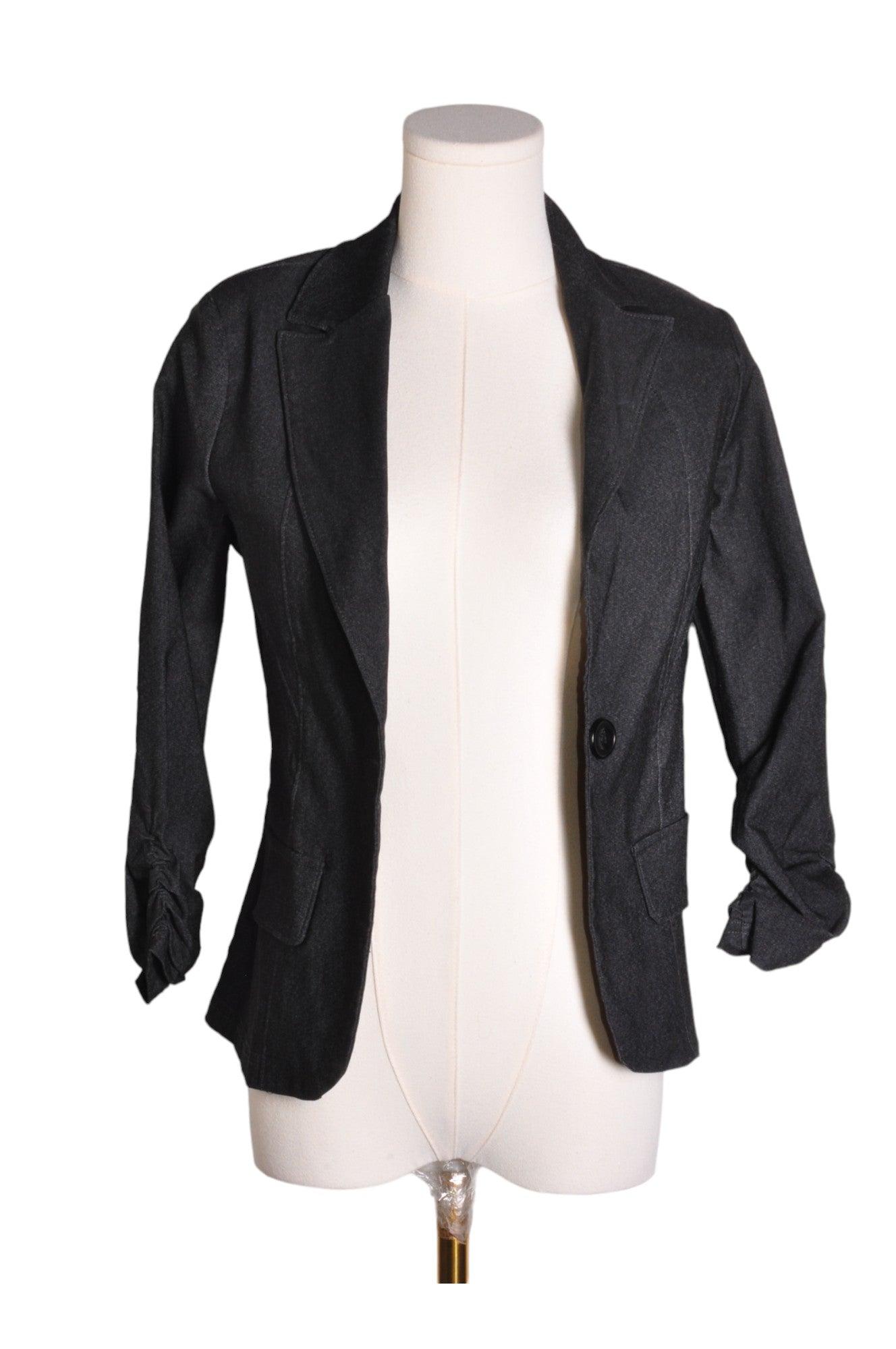 ECLIPSE Stylish Regular - fit Gray Blazers in XS Size