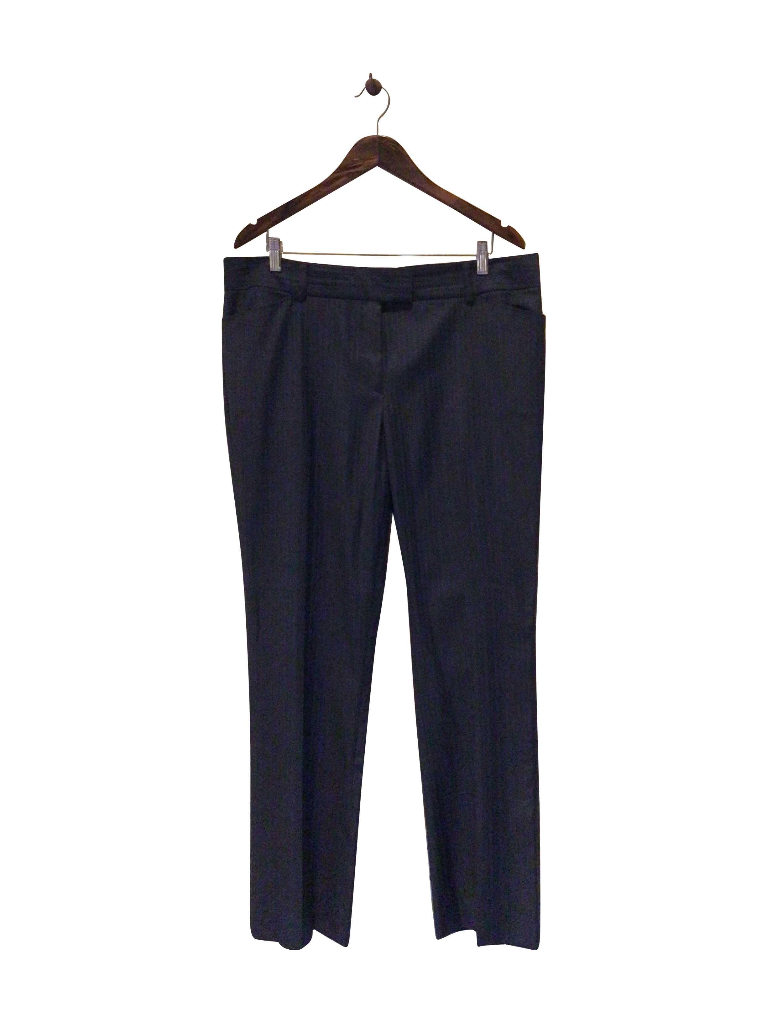 BROOKS BROTHERS Premium Blue Regular Fit Wool - Silk Pant Size 14
