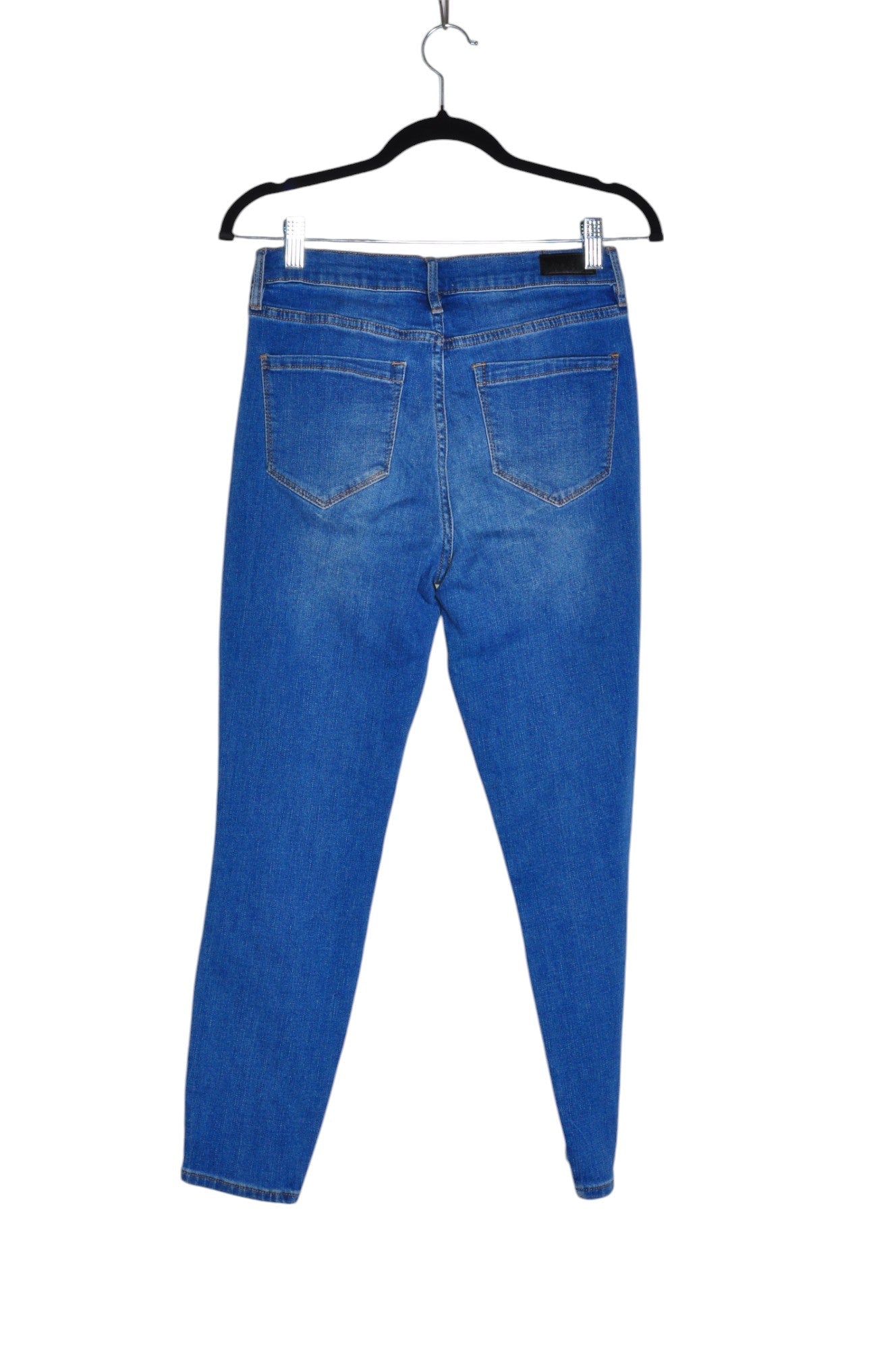NICOLE MILLER Stylish Blue Women's Regular Fit Straight-Legged Jeans - Size 4