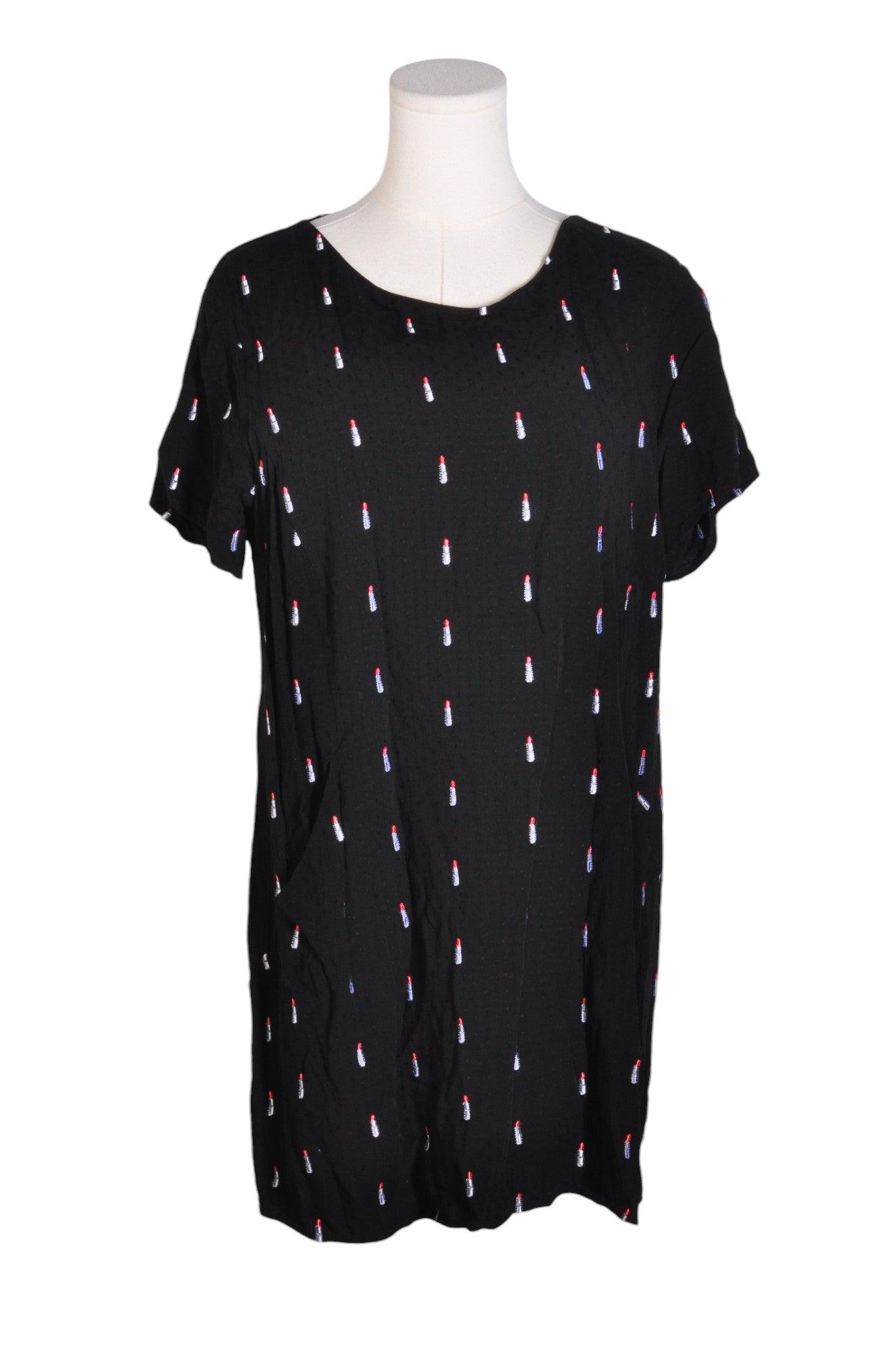 BUFFALO BY DAVID BITTON Stylish Women's Regular Fit Black Blouse - Size L