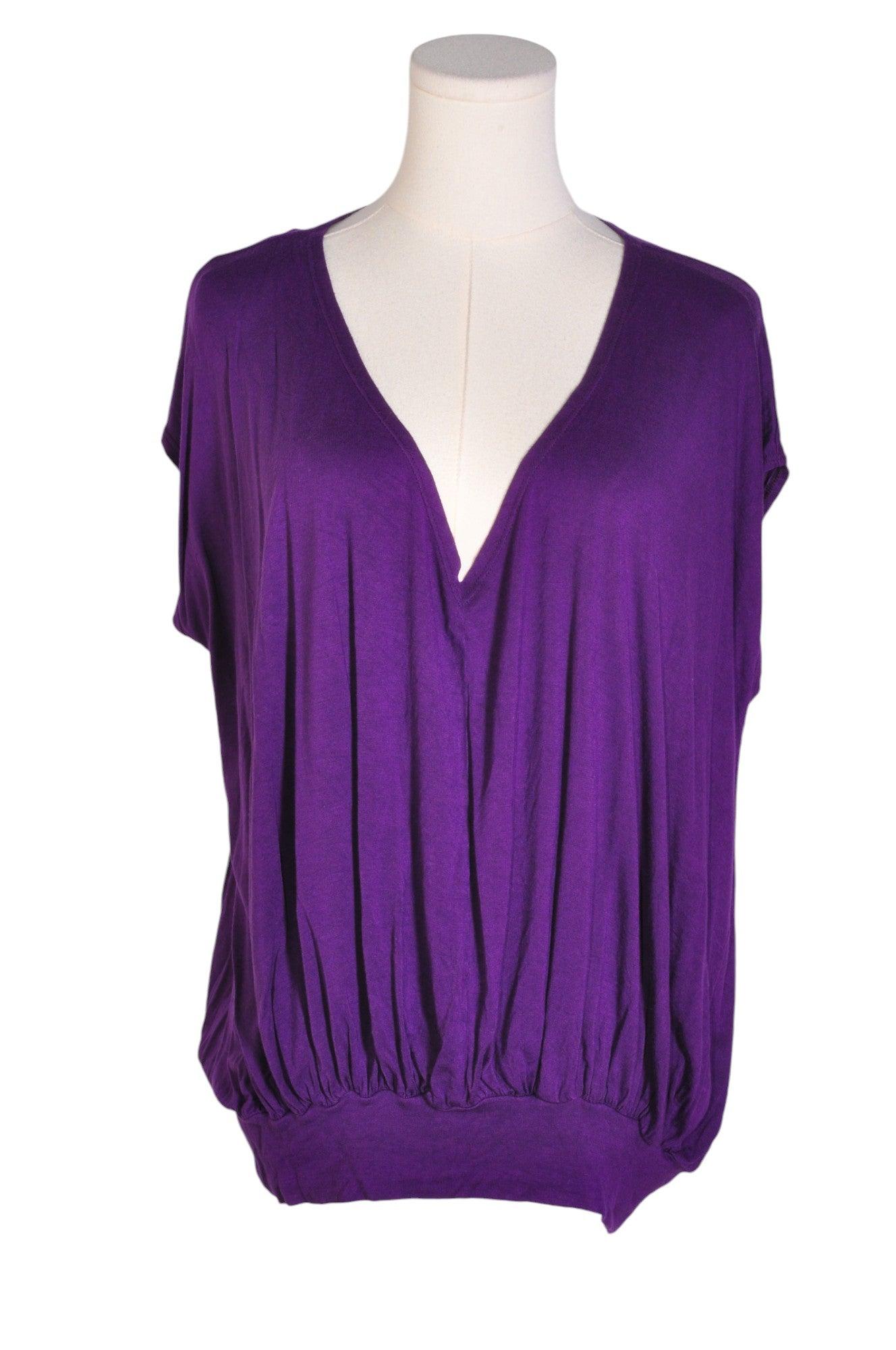Gorgeous JUDY Women's Purple Regular-Fit Blouse - Size S
