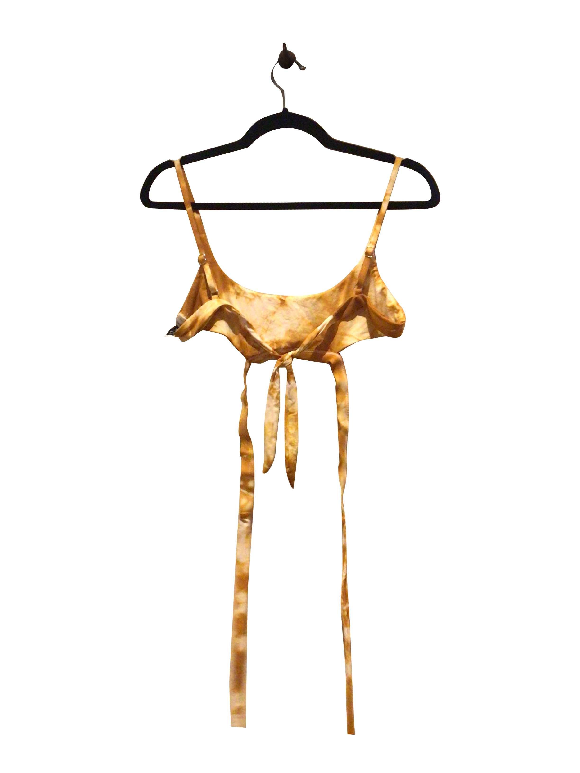 DIPPIN DAISY'S Stunning Yellow Tankini Swimsuit - Size S