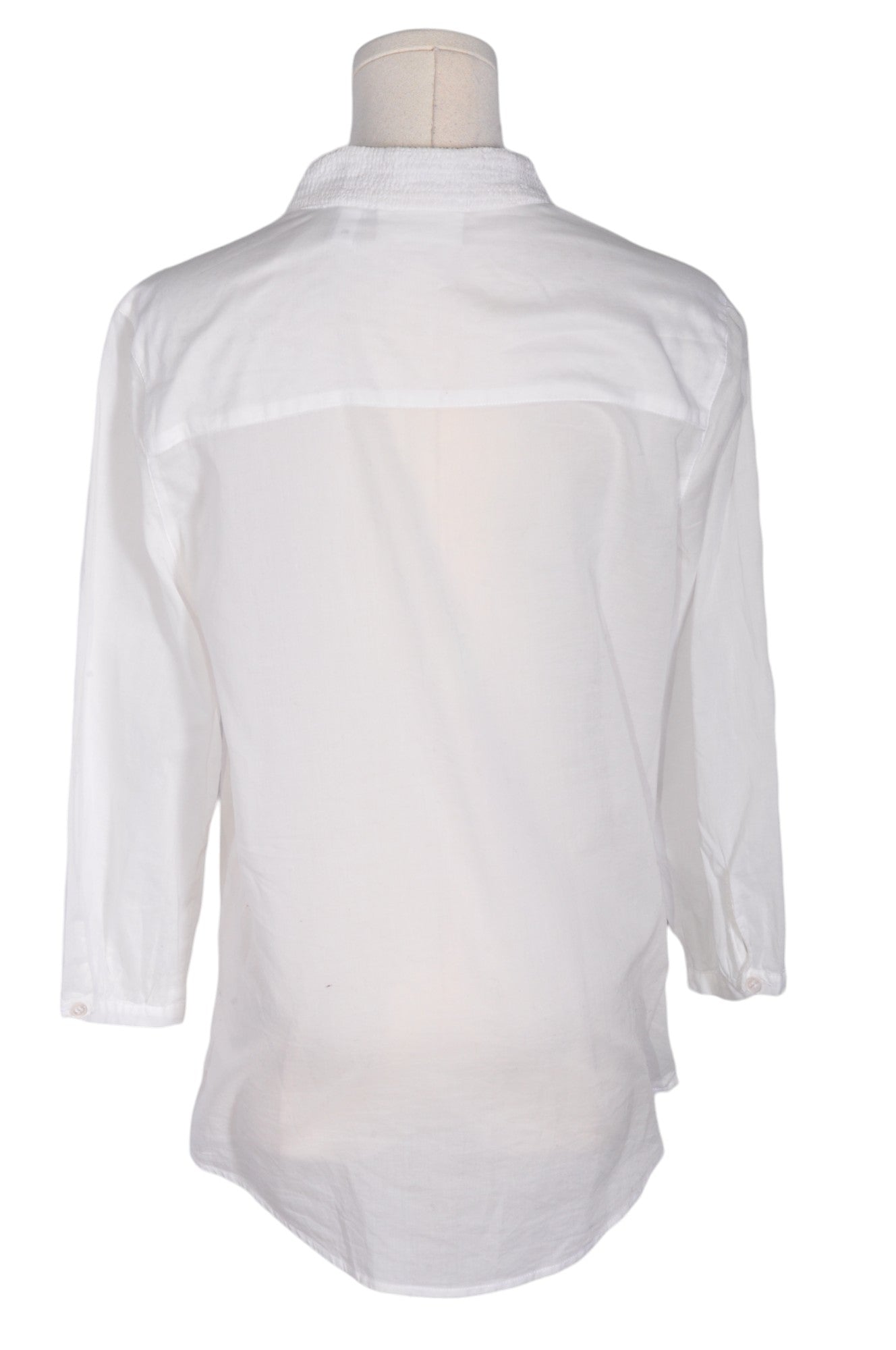 CHICO'S Stylish Women's White Button - Down Tops in Regular Fit - Size 1