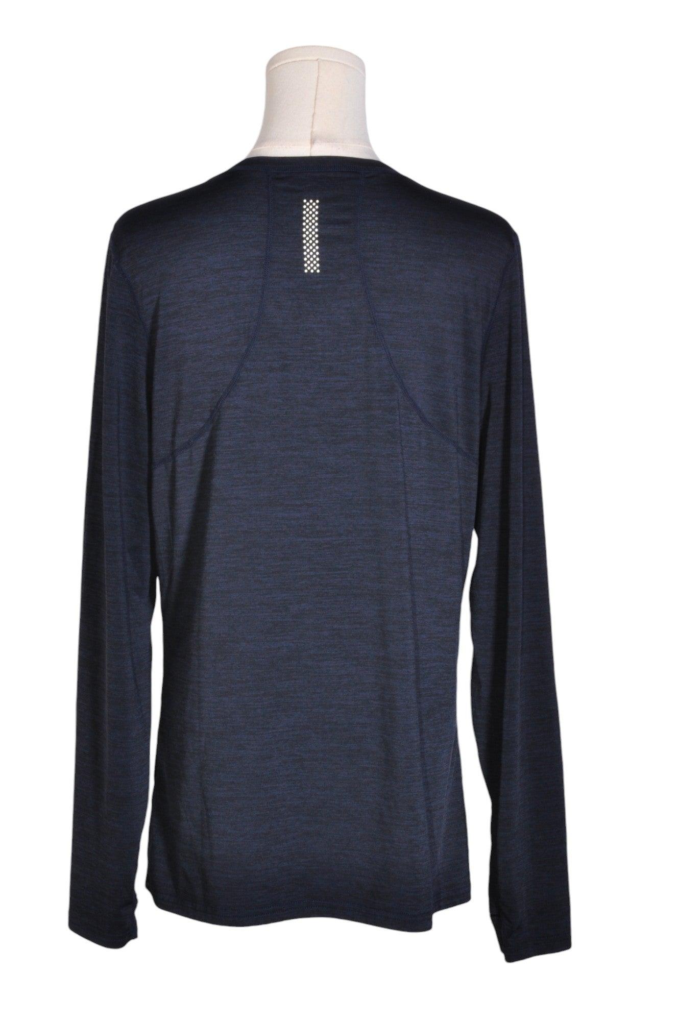 RUNNING ROOM Women's Stylish Blue Regular Fit Activewear Tops - Size L
