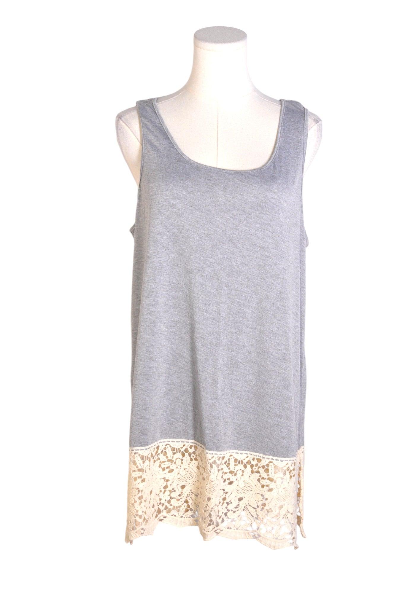 Stylish BRACE & LACE Women's Gray Regular Fit Blouses - Size XL