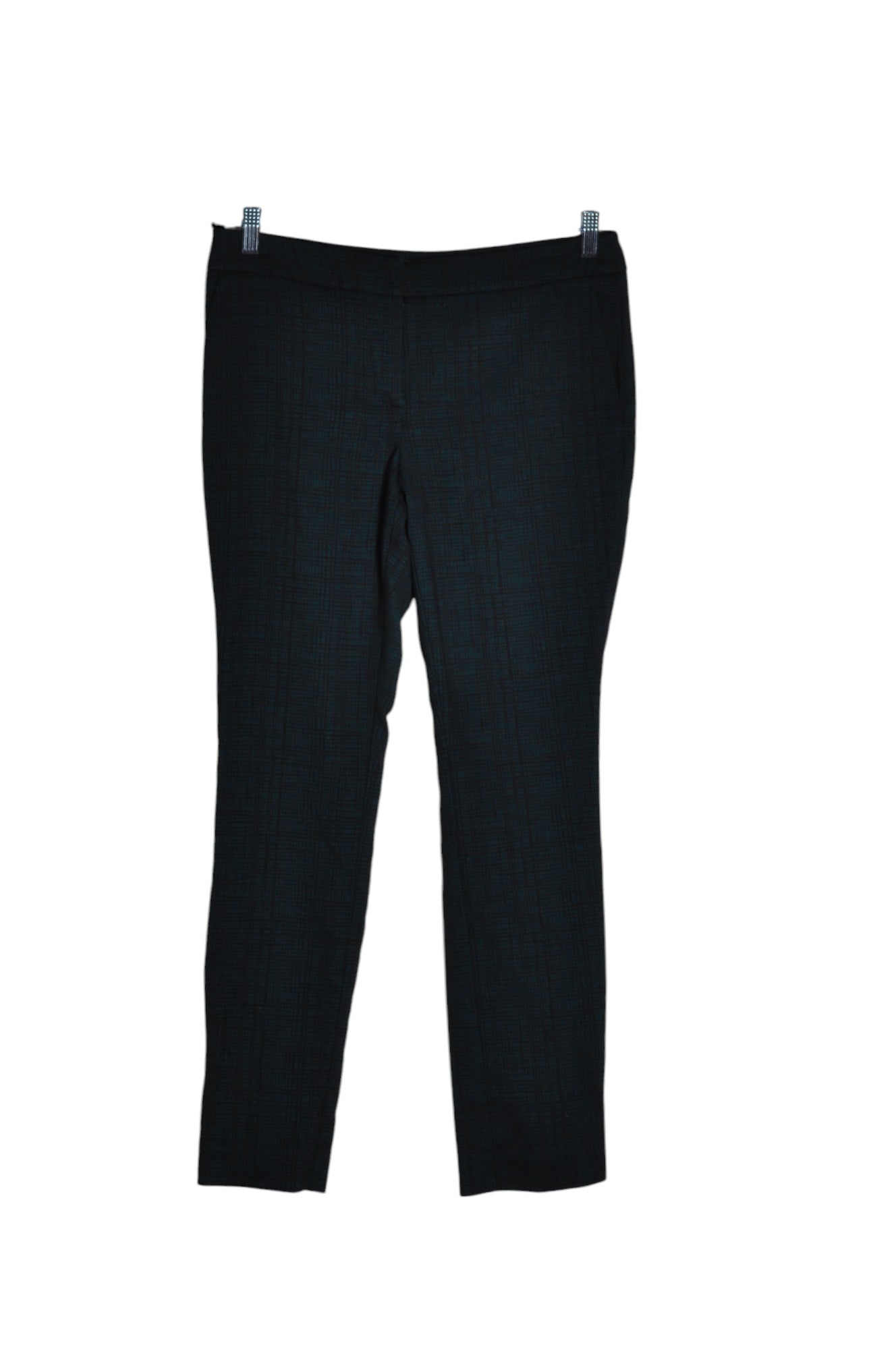 Stylish CHATEAU Women's Regular Fit Black Work Pants - Size 7