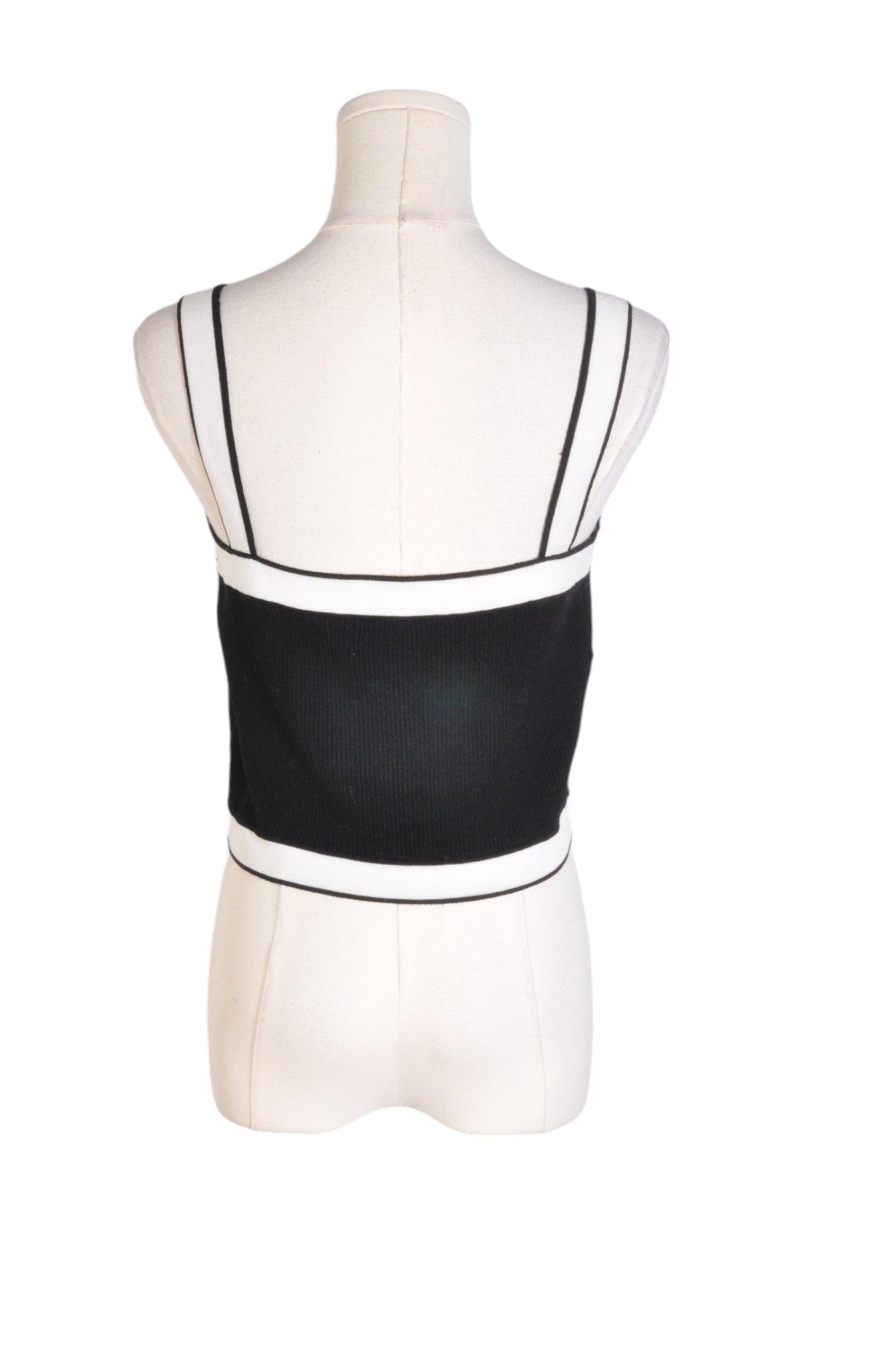 CIDER Stylish Women's Black XL Regular Fit Crop Tops