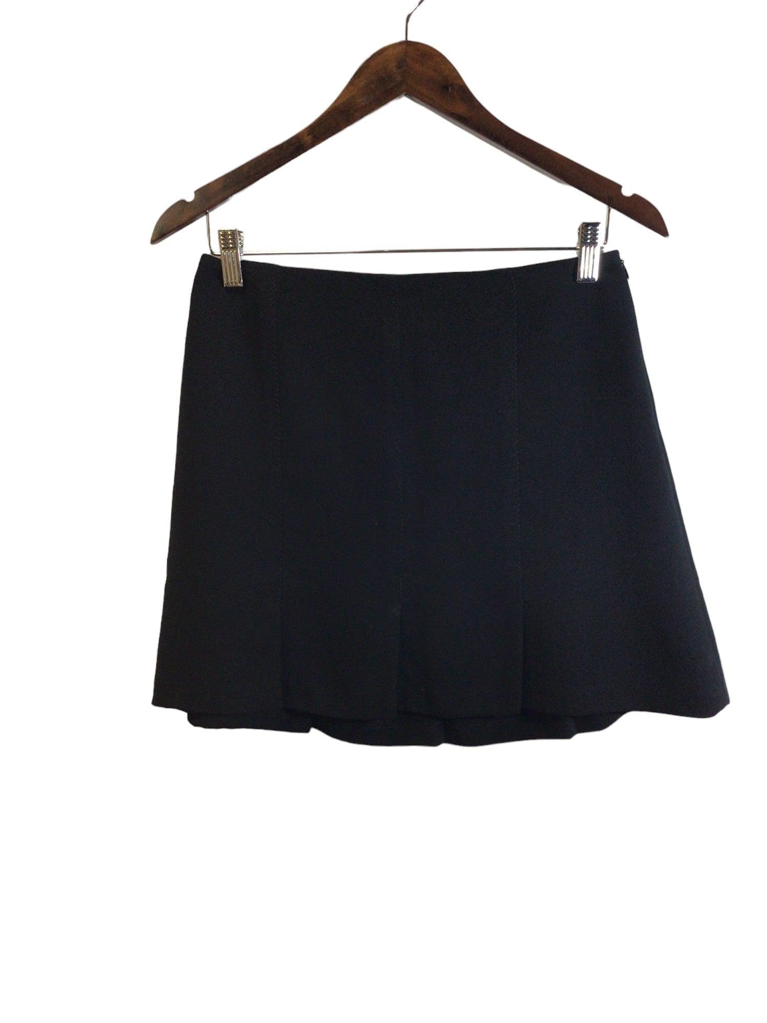 Stylish JACOB Women's Black Casual Skirts with Regular Fit - Size XS