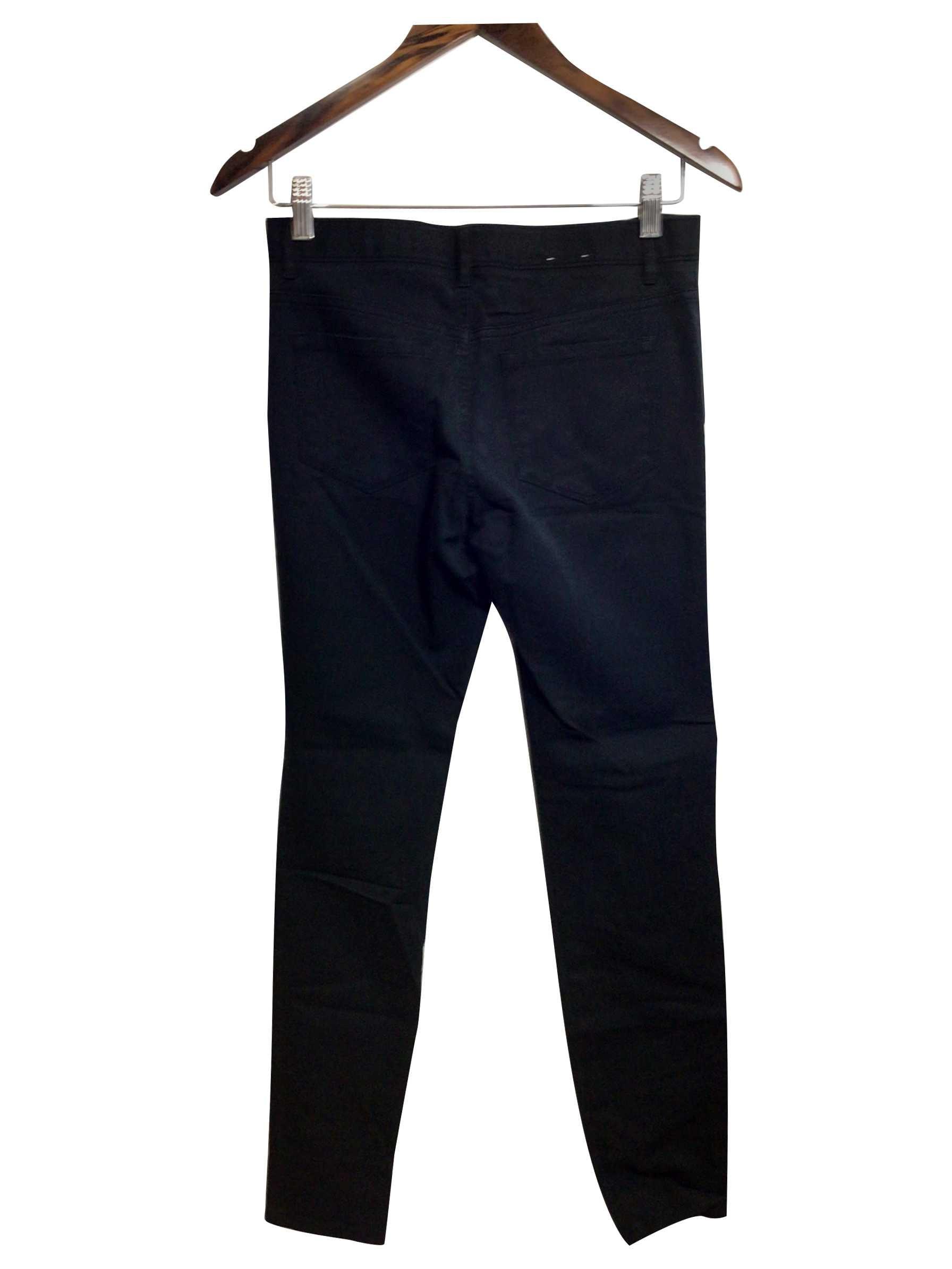 CLUB MONACO Stylish Regular Fit Black Straight - Legged Jeans in Size S