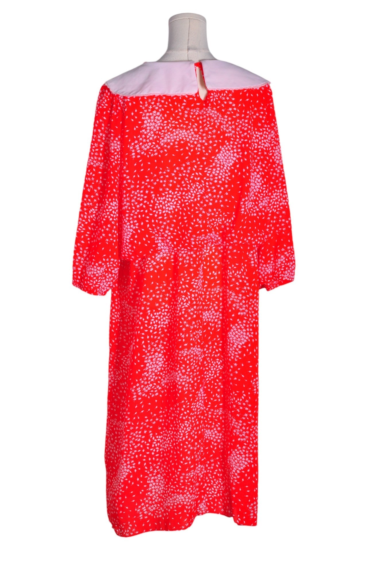 Gorgeous JENNY Women's Orange Maxi Dress - Regular Fit, 3XL Size