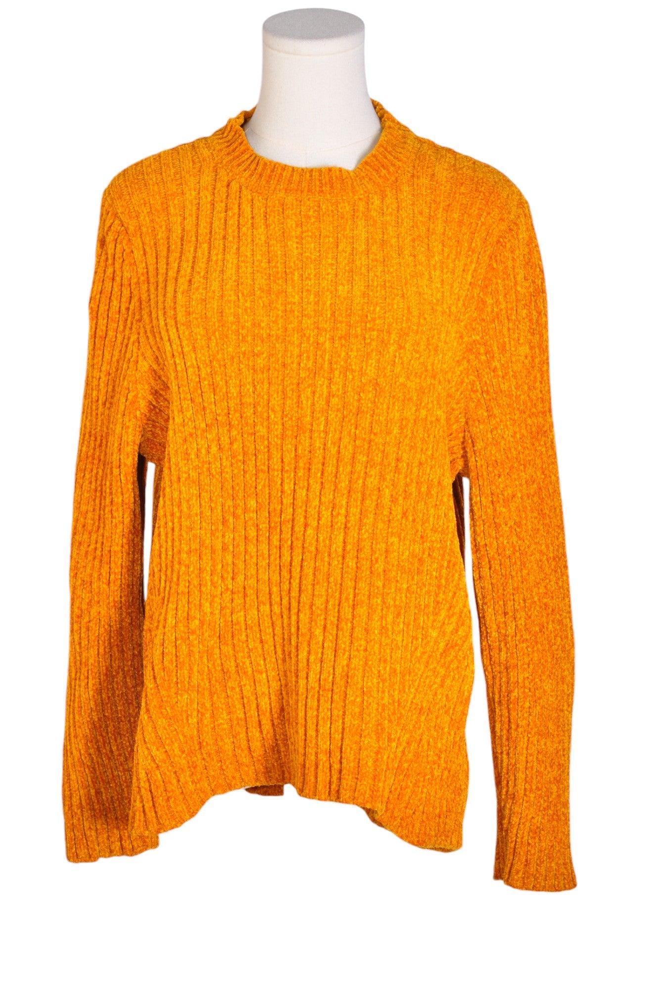 Stylish JACHS Orange Regular-Fit XXL Women's Long-Sleeve T-Shirts