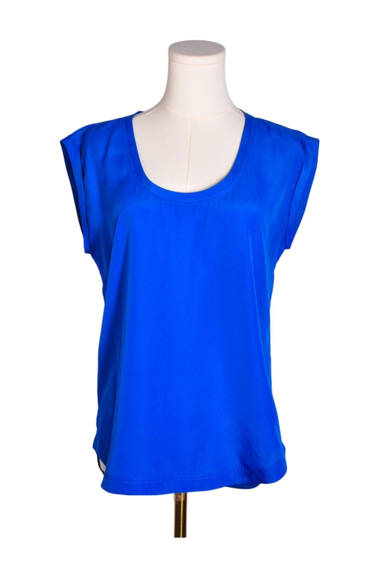 J. CREW Stylish Women's Regular Fit Blue T-Shirt - Size 4