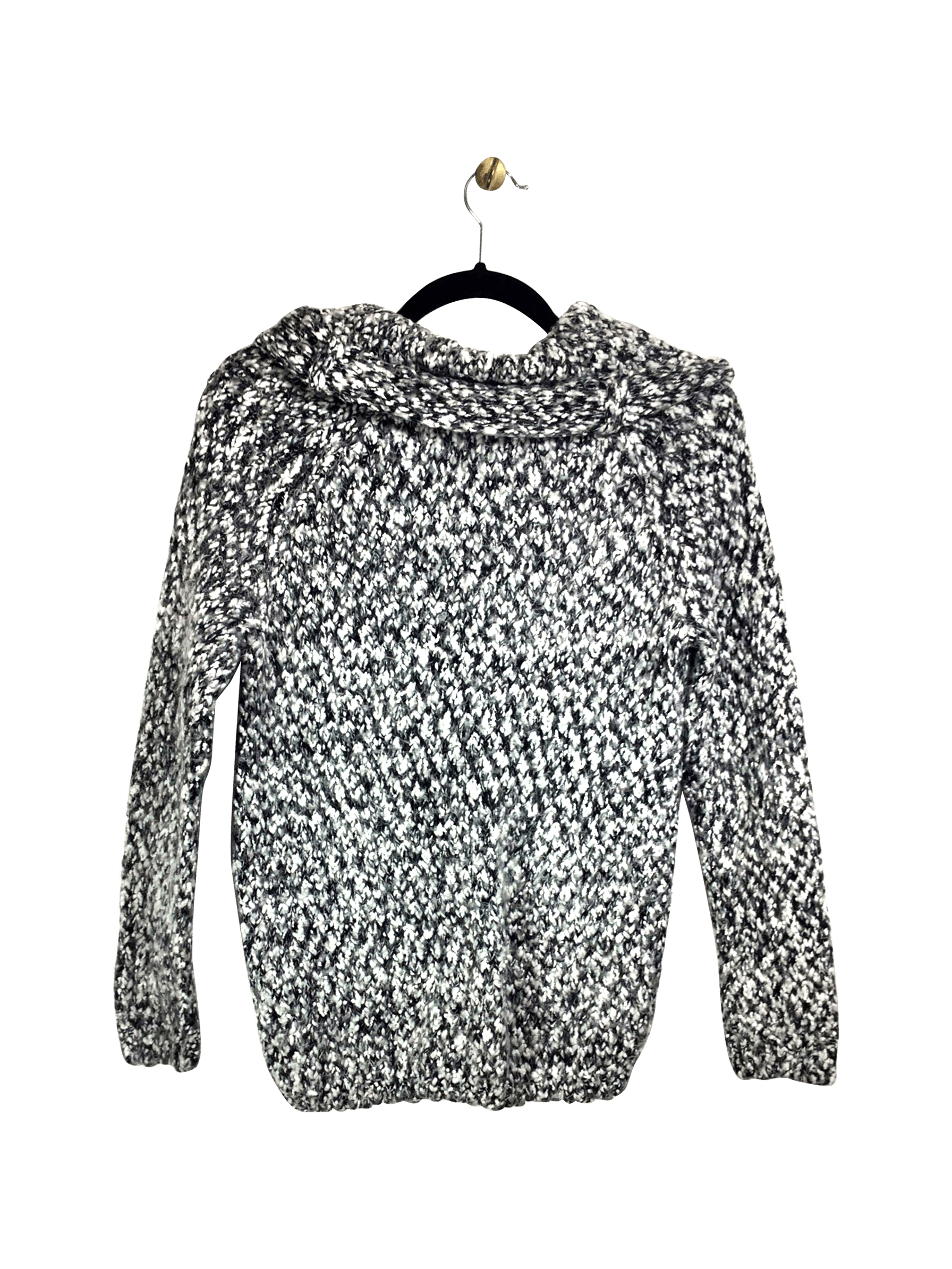 BUFFALO BY DAVID BITTON Stylish Gray Regular Fit Turtleneck Top - Size S