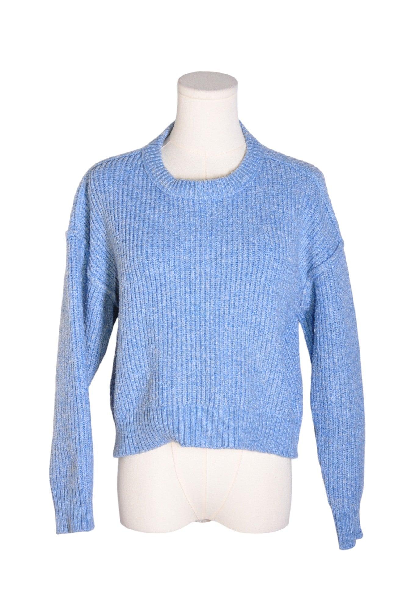Stylish AMERICAN EAGLE Women's Blue Regular Fit Sweaters in XS Size