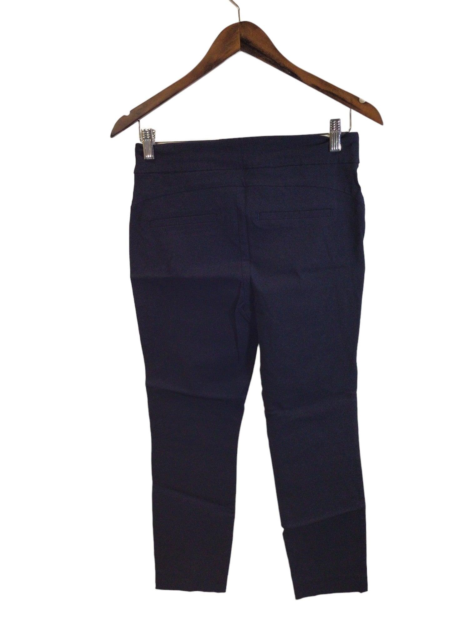 RW&CO Stylish Blue Regular Fit Women's Work Pants - Size M
