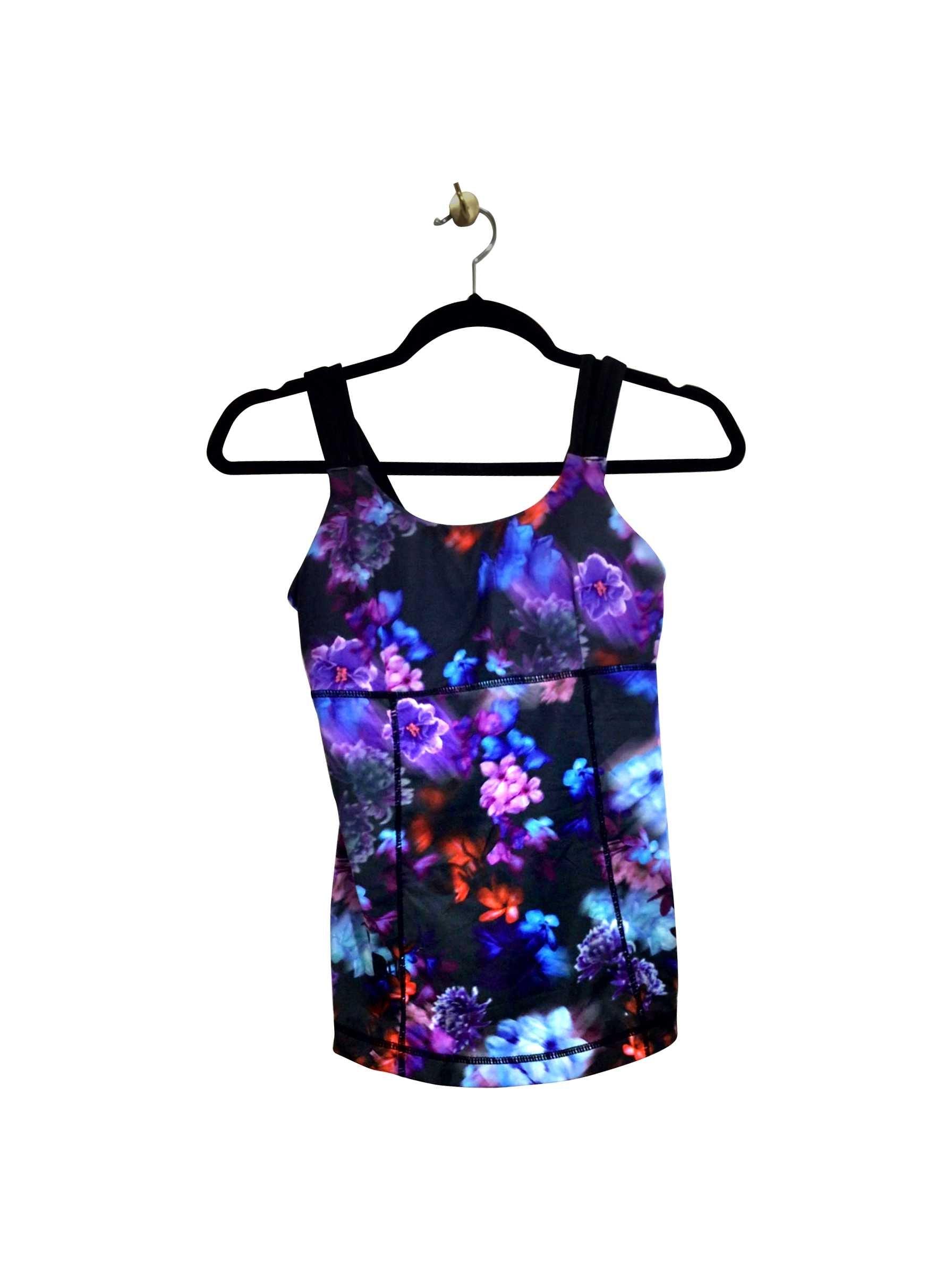 SAFIRA Stylish Regular Fit Purple One-Piece Swimsuit - Size S