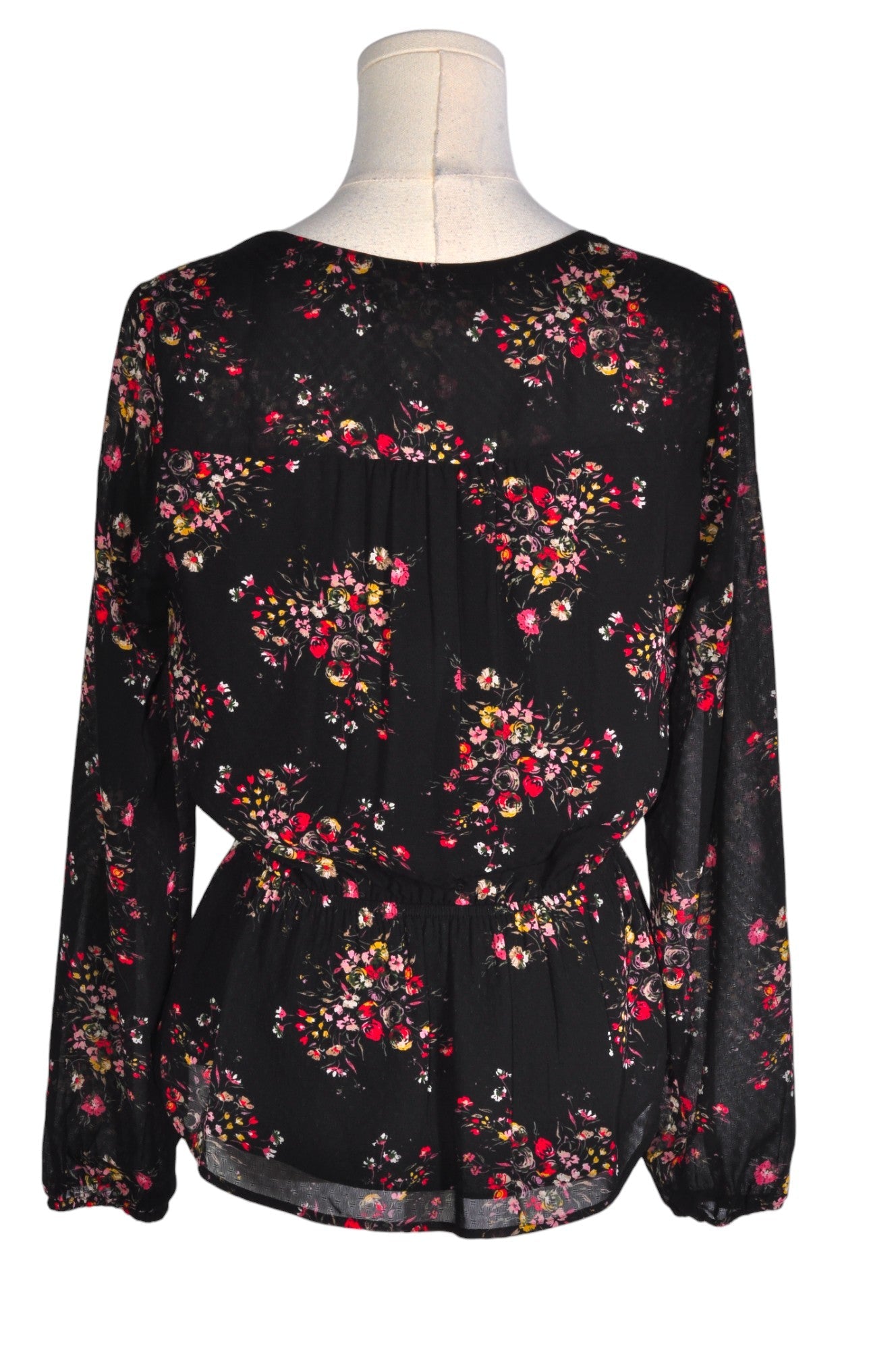 Stylish DR2 Women's Regular Fit Black Blouse - Size S