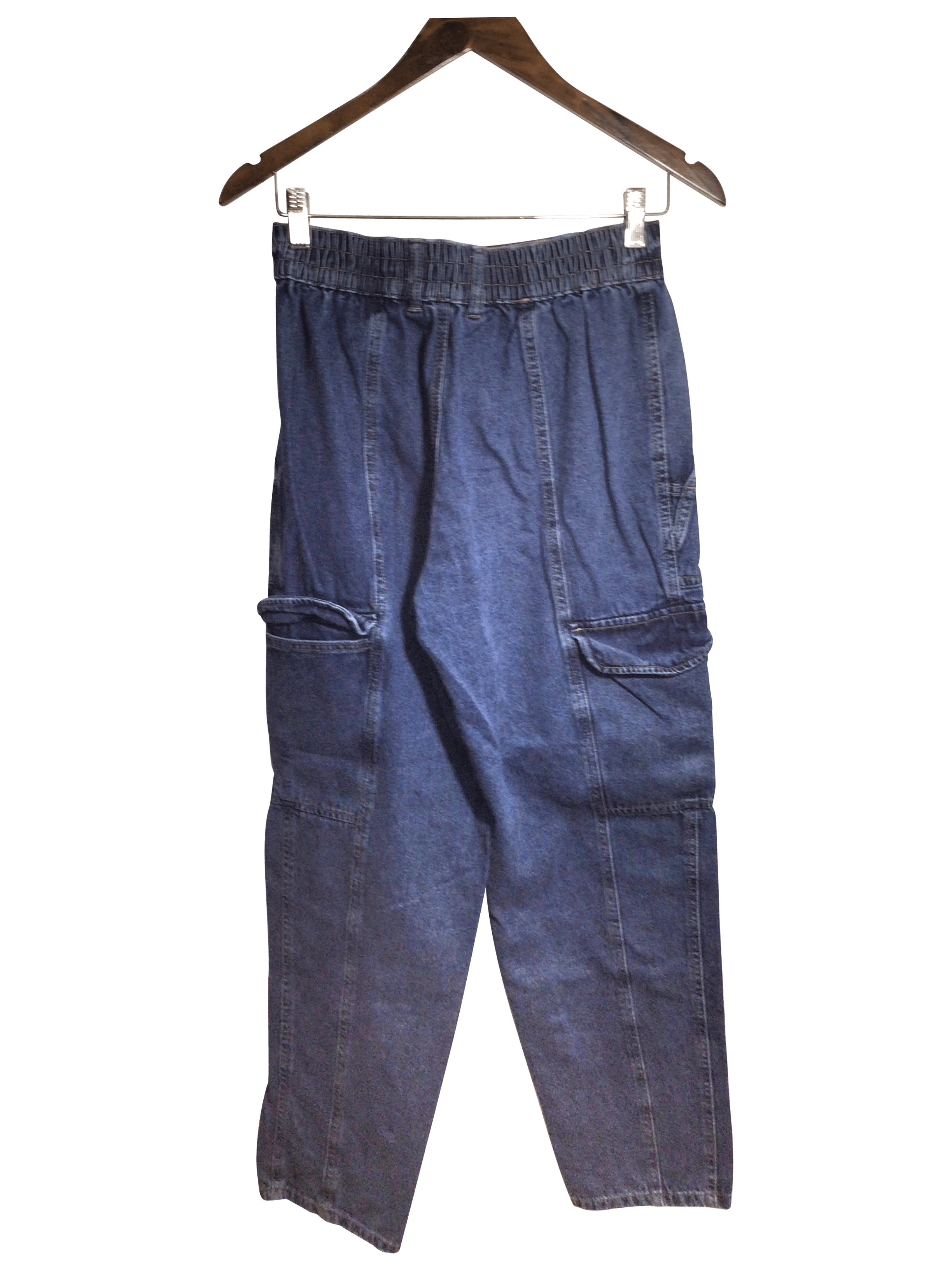 BLUENOTES Second Hand Women's Blue Regular Fit Straight-Legged Jeans - Size M
