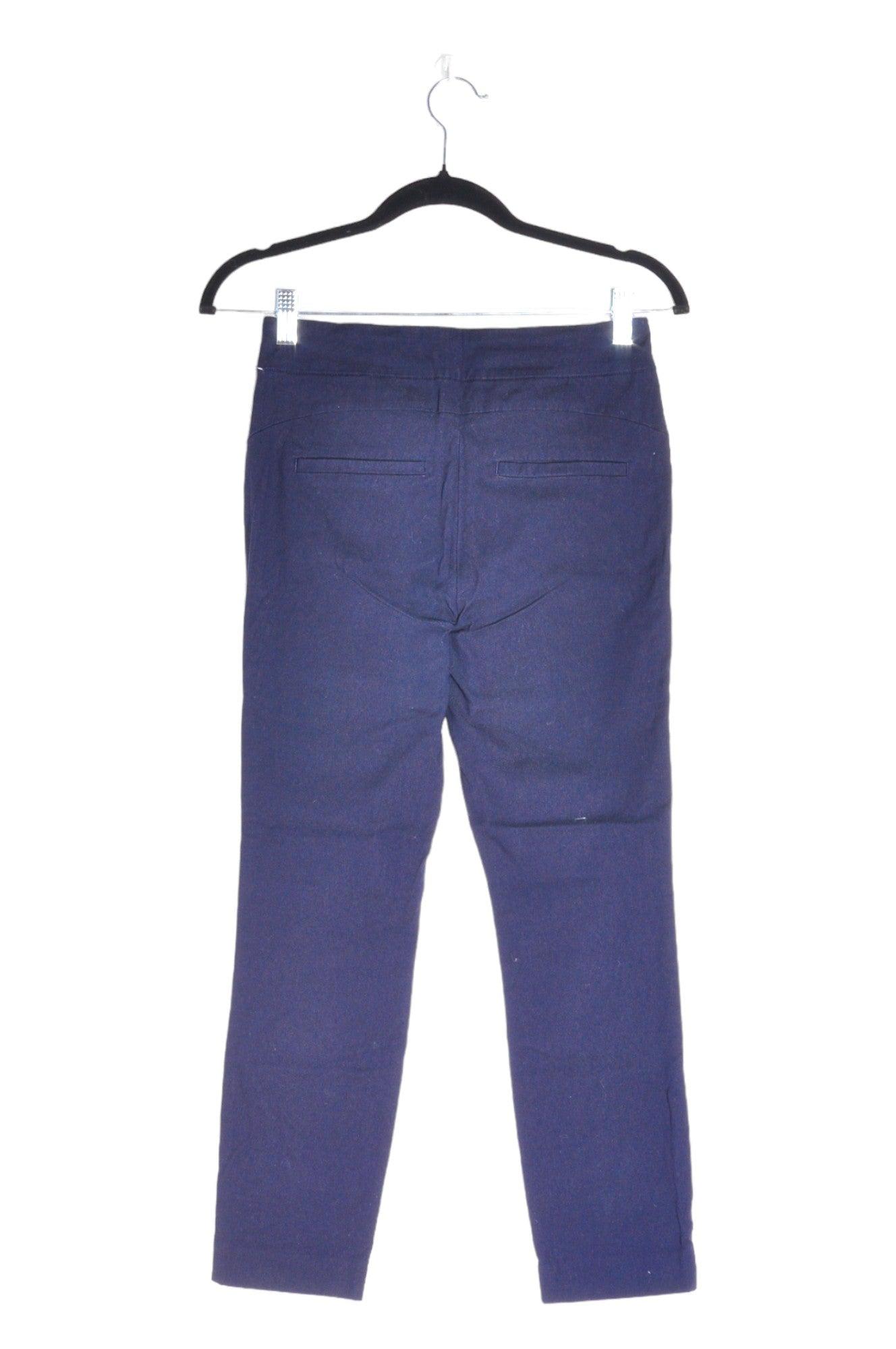 RW&CO Stylish Blue Regular-Fit Women's Work Pants - Size S