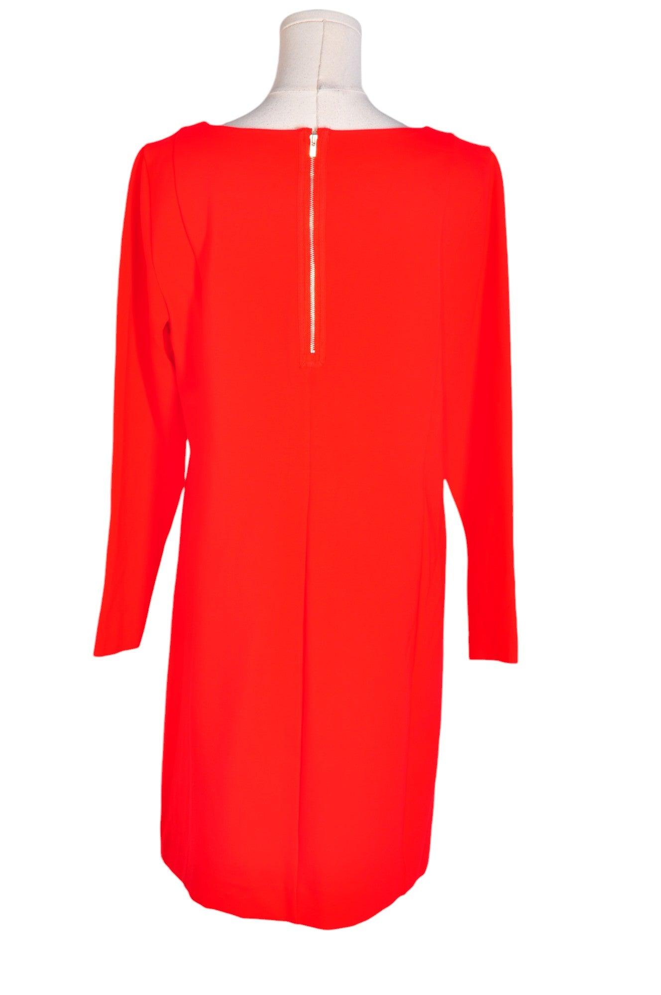 Stylish J. CREW Women's Red Regular Fit Drop Waist Dress - Size L