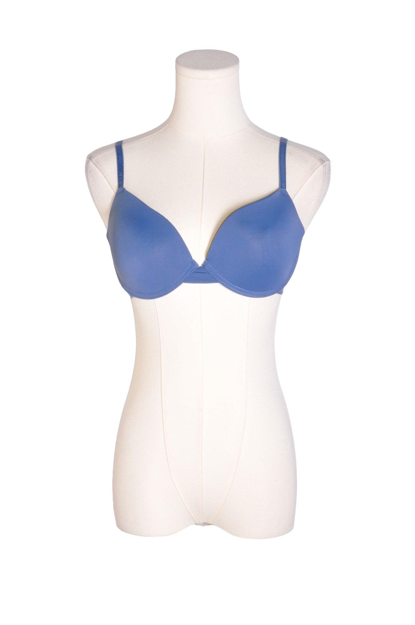 DANSKIN NOW Stylish Regular Fit Women's Bras in Blue - Size 36C